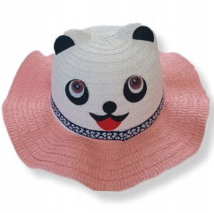 Kapelusz dziecięcy z gumeczką- panda 
