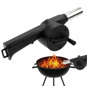 Dmuchawa ręczna do rozpalenia grilla ogniska pieca