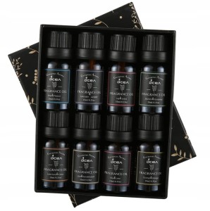 OLEJKI ZAPACHOWE ETERYCZNE ZESTAW 8 SZT 10ML