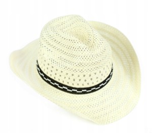 KAPELUSZ NA GŁOWĘ UNISEKS PANAMA ECRU