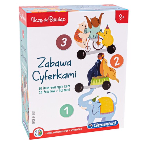 Układanka dla dzieci edukacyjna zabawa cyferkami