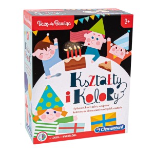 Układanka dla dzieci edukacyjna kształty i kolory