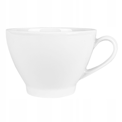 FILIŻANKA BIAŁA Z PORCELANY 0,22L KROSTOFF