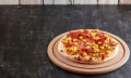DESKA DREWNIANA OKRĄGŁA KUCHENNA NA PIZZE SERY 25
