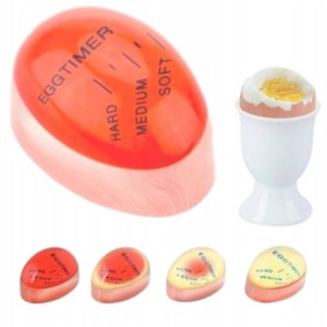 MINUTNIK DO GOTOWANIA JAJEK CZERWONE JAJKO TIMER