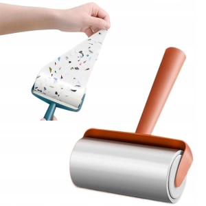 ROLKA DO CZYSZCZENIA UBRAŃ SIERŚCI KŁACZKÓW NA KLEJ