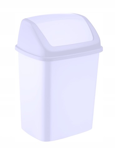 KOSZ NA ŚMIECI DO ŁAZIENKI MAŁY 4L PLASTIKOWY