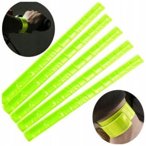 OPASKA ODBLASKOWA NA RĘKĘ ROWER SAMOZACISKOWA ODBLASK