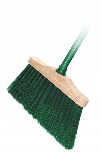 SZCZOTKA DO ZAMIATANIA Z GRUBYM WŁOSIEM DO CHODNIKÓW KOSTKI SOLIDNA MIOTŁA