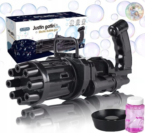 PISTOLET DO PUSZCZANIA BANIEK MYDLANYCH PLUS PŁYN TIK TOK
