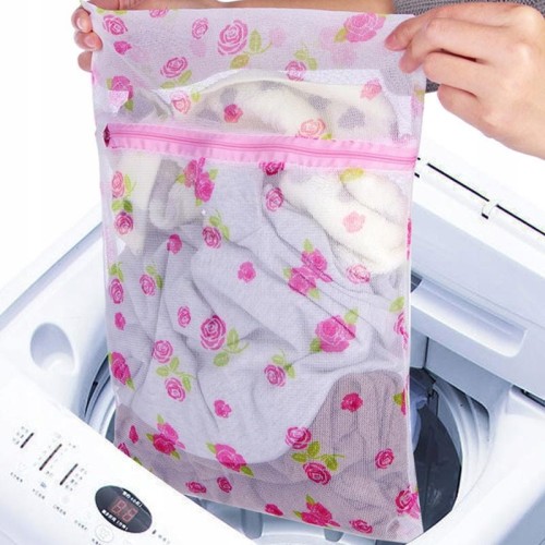 Worek na bieliznę do prania bielizny ubrań na suwak do pralki 25x35