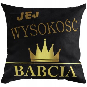 Poszewka na poduszkę na dzień babci prezent na urodziny dzień babci