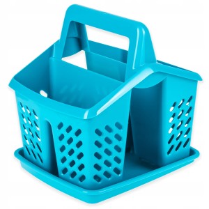 Ociekacz na sztućce widelce noże koszyczek czterokomorowy