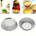 Foremki na muffiny babeczki metalowe do tarty 6 szt