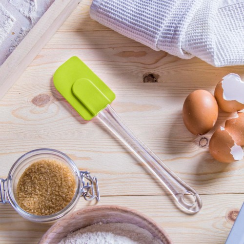 Łopatka silikonowa kuchenna do patelni do smarowania długa 23 cm