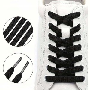 Sznurowadła sznurówki do butów czarne 2 szt 90 cm