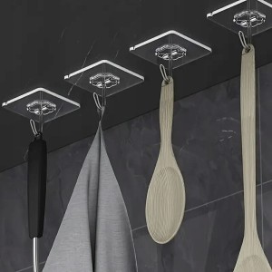 Wieszaczek wieszak uchwyt samoprzylepny do łazienki kuchni na taśmę mocny