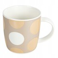 Kubek ceramiczny duży z uchem 350ml poręczny do herbaty kawy do domu