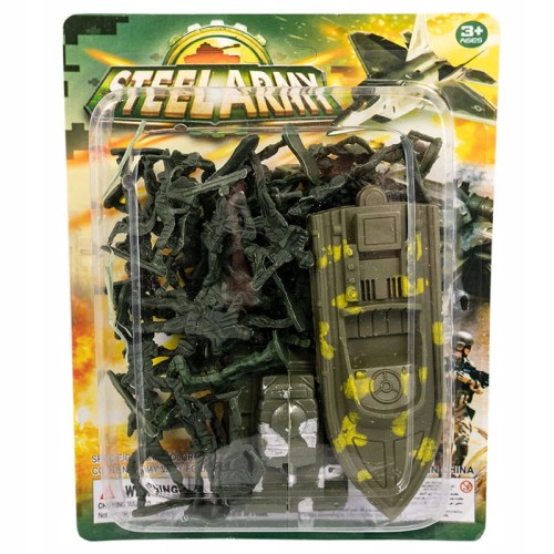 Żołnierzyki figurki zabawka dla chłopca 32 elementy do zabawy