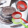 Sitko plastikowe zestaw 3 szt małe i duże do cukru pudru do odcedzania