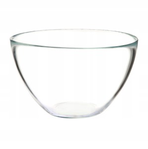 Salaterka szklana na owoce przekąski orzeszki przezroczysta 400 ml