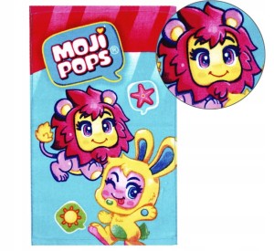 Ręcznik dla przedszkolaka dla dziecka do przedszkola 30x50 cm MOJI POPS