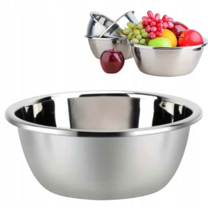 Miska metalowa na przekąski owoce do kuchni uniwersalna