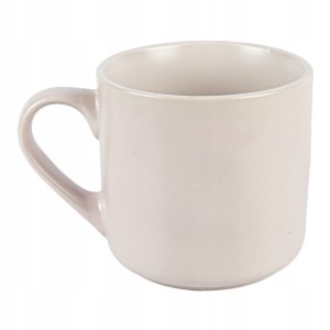 Kubek ceramiczny na kawę z uchem solidny 350 ml