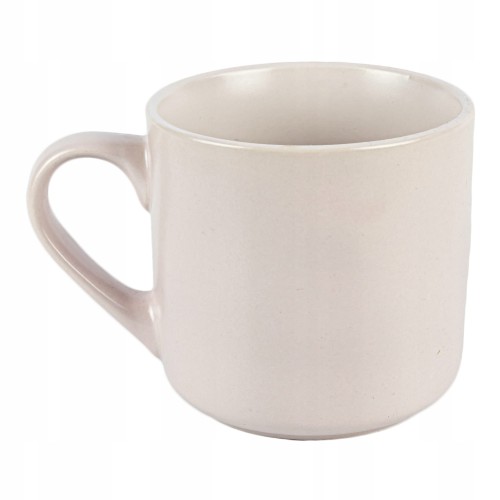 Kubek ceramiczny na kawę z uchem solidny 350 ml