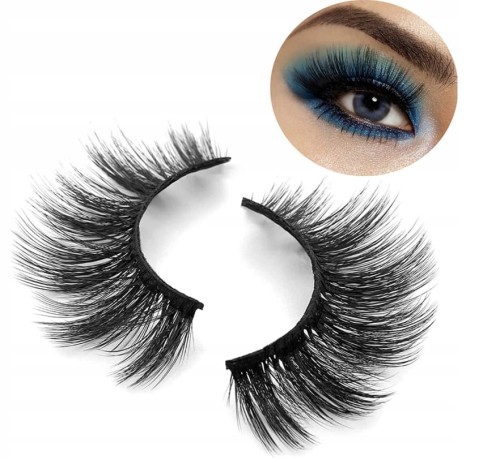 Sztuczne rzęsy na pasku bardzo gęste 6D wielorazowe