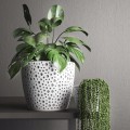 Doniczka plastikowa na kwiatka do domu ogrodu VERO fi. 17 cm
