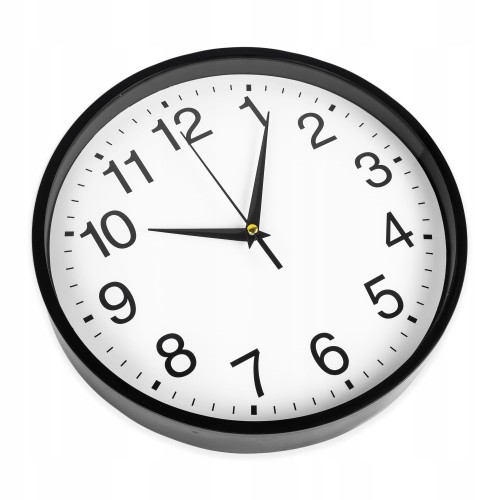 Zegar na ścianę do powieszenia okrągły fi 20 cm