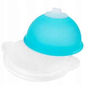 Patera z kloszem 26 cm- mix kolor