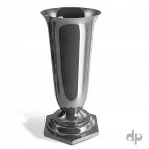 Wazon na cmentarz "3"- szary