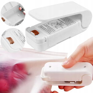 Mini zgrzewarka do folii woreczków na baterie bezprzewodowa ręczna