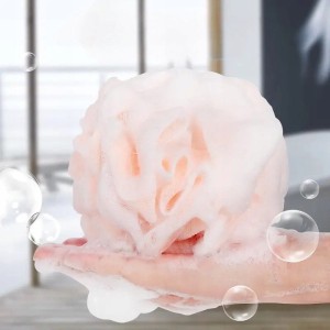 Myjka gąbka kąpielowa miękka do kąpieli masażu ciała z zawieszką