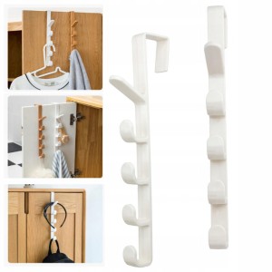 WIESZAK NA DRZWI DO ŁAZIENKI PRZEDPOKOJU NA SZAFKĘ NA 5 HACZYKÓW