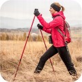 Kijki nordic walking treckingowe teleskopowe rozk?adane do chodzenia