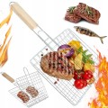Ruszt do grilla grillownica kratka na warzywa szparagi ryby steki 38x22 cm