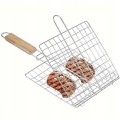 Ruszt do grilla grillownica kratka na warzywa szparagi ryby steki 38x22 cm