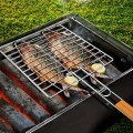 Ruszt do grilla grillownica kratka na warzywa szparagi ryby steki 38x22 cm