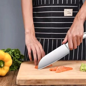 Nóż kuchenny ze stali stalowy ostry poręczny do mięsa warzyw uniweral 28 cm
