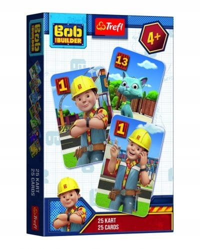 Karty do gry dla dzieci Piotruś Bob budowniczy 25 kart
