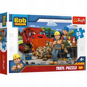 Puzzle dla dziecka TREFL Bob budowniczy 60 elementów
