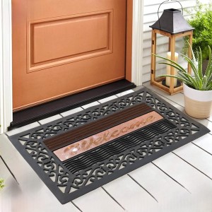 Gumowa wycieraczka welcome- 72x43 cm