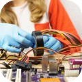 Taśma izolacyjna do instalacji elektrycznych izolacja mocna elastyczna 12M