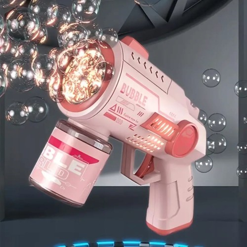 Pistolet do puszczania baniek mydlanych maszyna generator + PŁYN