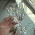Kieliszki kryształowe do wina wody na sok holo mieniące się 300 ml x 6 szt.