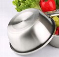 Miska metalowa na żywność kuchenna pojemna 12 LITRÓW bardzo duża 40 cm