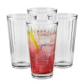 Szklanki do drinków napojów ryflowane wysokie 410 ml x4 szt